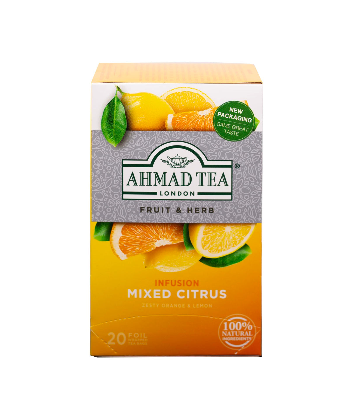 Ahamd Tea : Mixed Citrus : Box of 20 Tea Bags