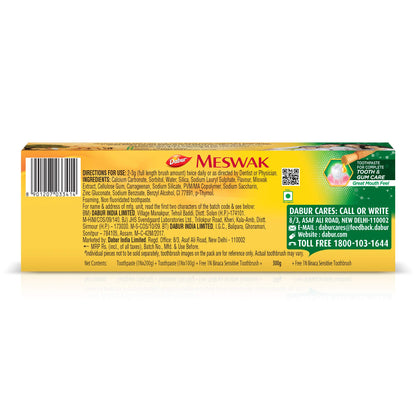 Dabur Meswak Toothpaste - 300 g (Family Pack)