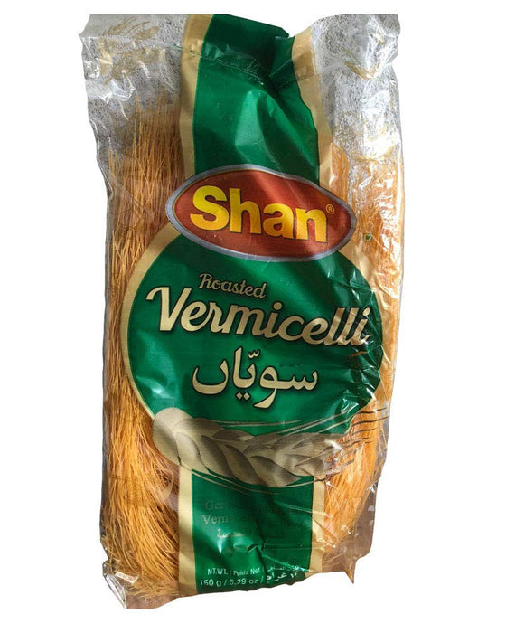 Shan - Roasted Vermicelli, 5.29 oz (150g), Traditional Taste, Easy to Cook, Vegetarian (Pack of 6)