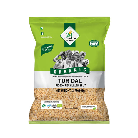 24 Mantra Organic Tur Dal 2 lbs