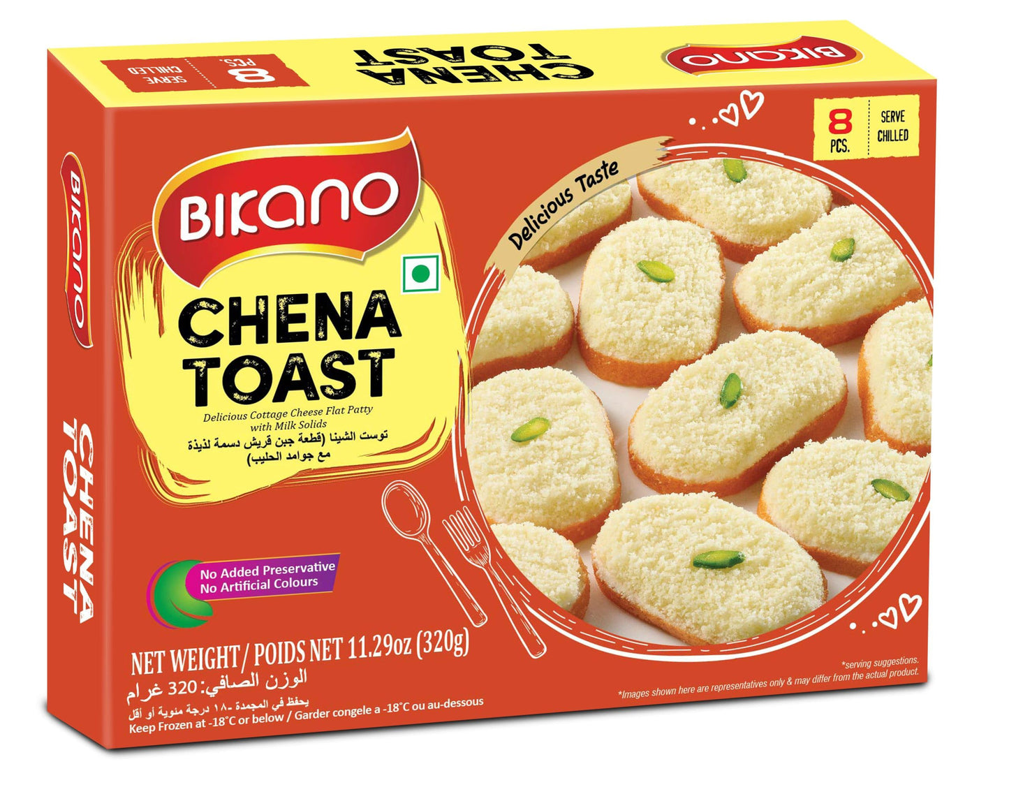 Bikano Chena Toast 320gm