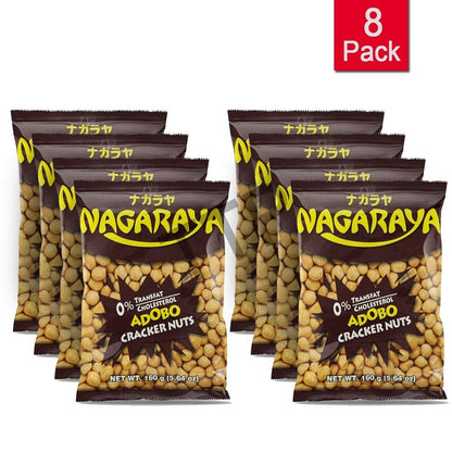 Nagaraya Snack Cracker, Adobo, 5.64-Ounce (Pack of 8) by Nagaraya