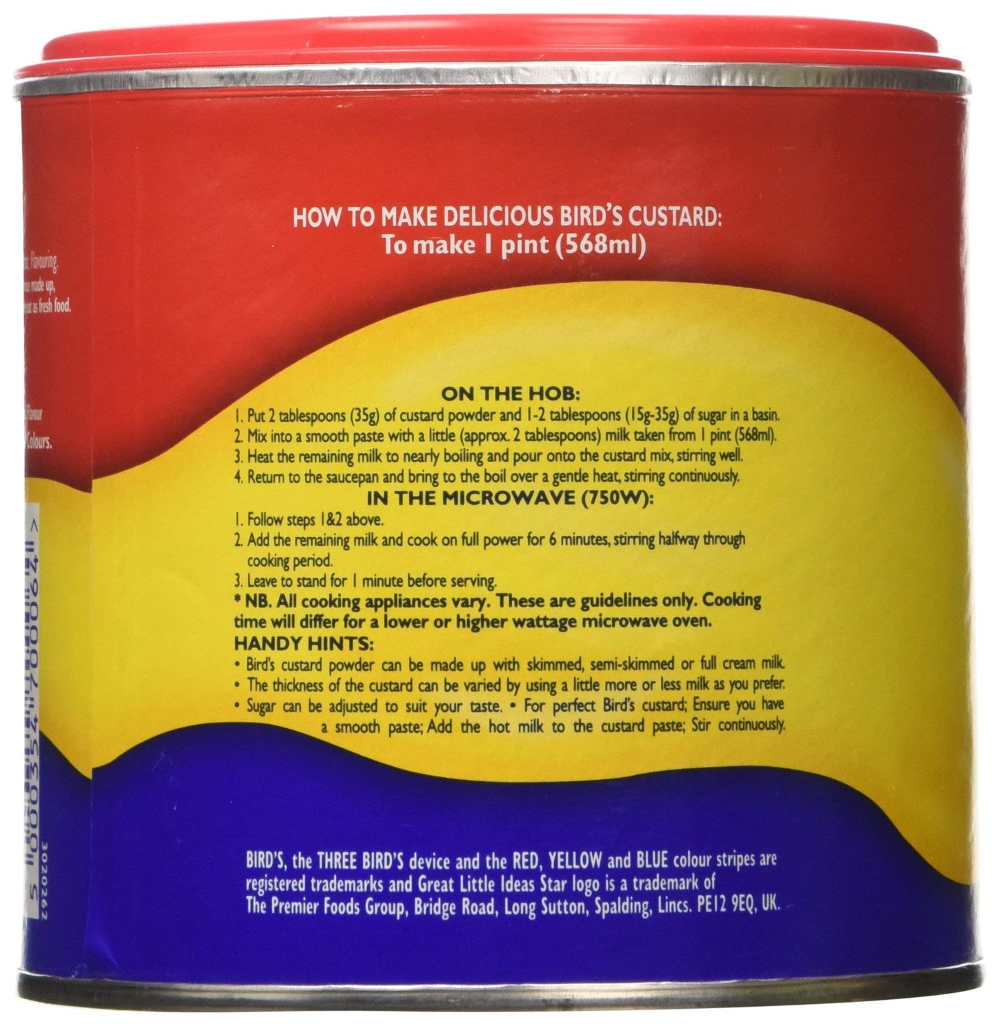 Bird's Original Custard Powder 300 gms