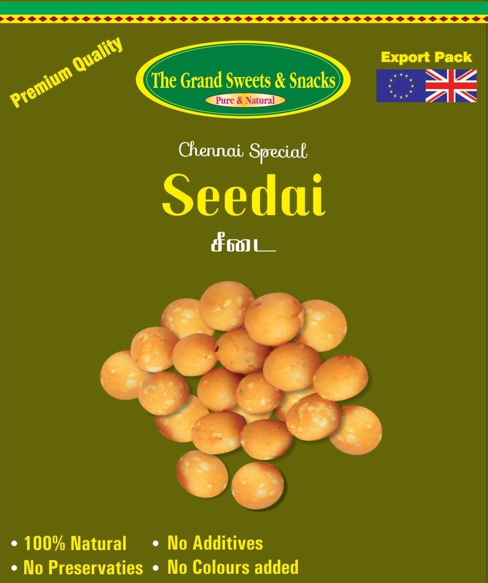 The Grand Sweets & Snacks Seedai (Rice Balls) - 170 Grams