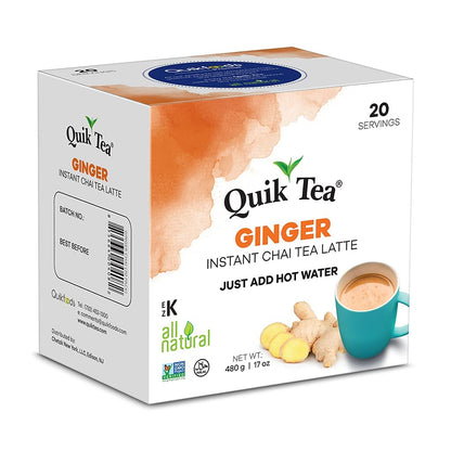 Quik Tea Ginger Chai 20 Bags