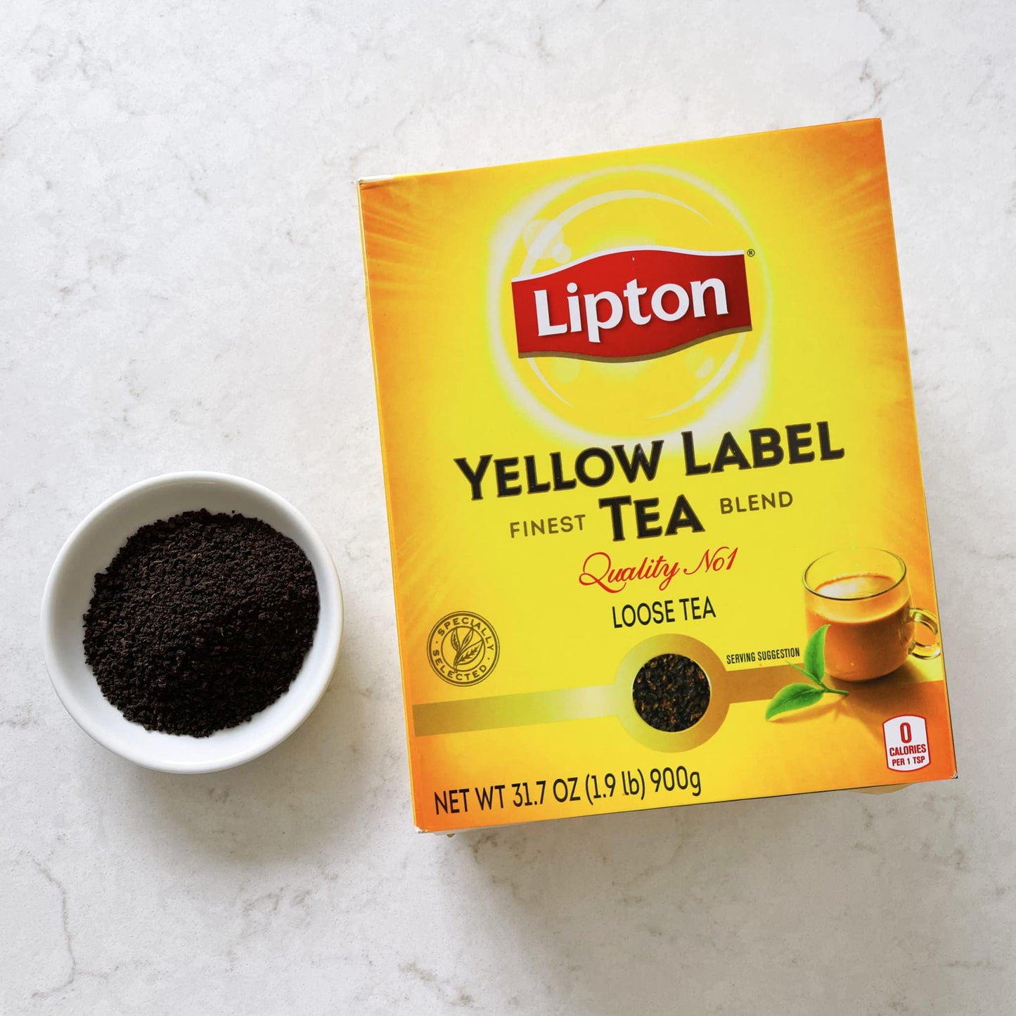 Lipton Yellow label loose tea 900 gms - Indian Tea
