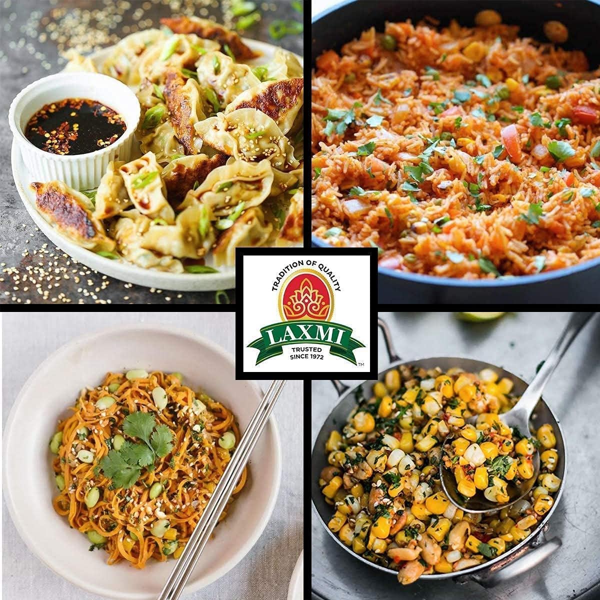 Laxmi Brand House of Spices, Ajwain Seeds, Bulk Spices, Non GMO, All Natural, Vegan, Product of India (12oz, Ajwain Seeds)