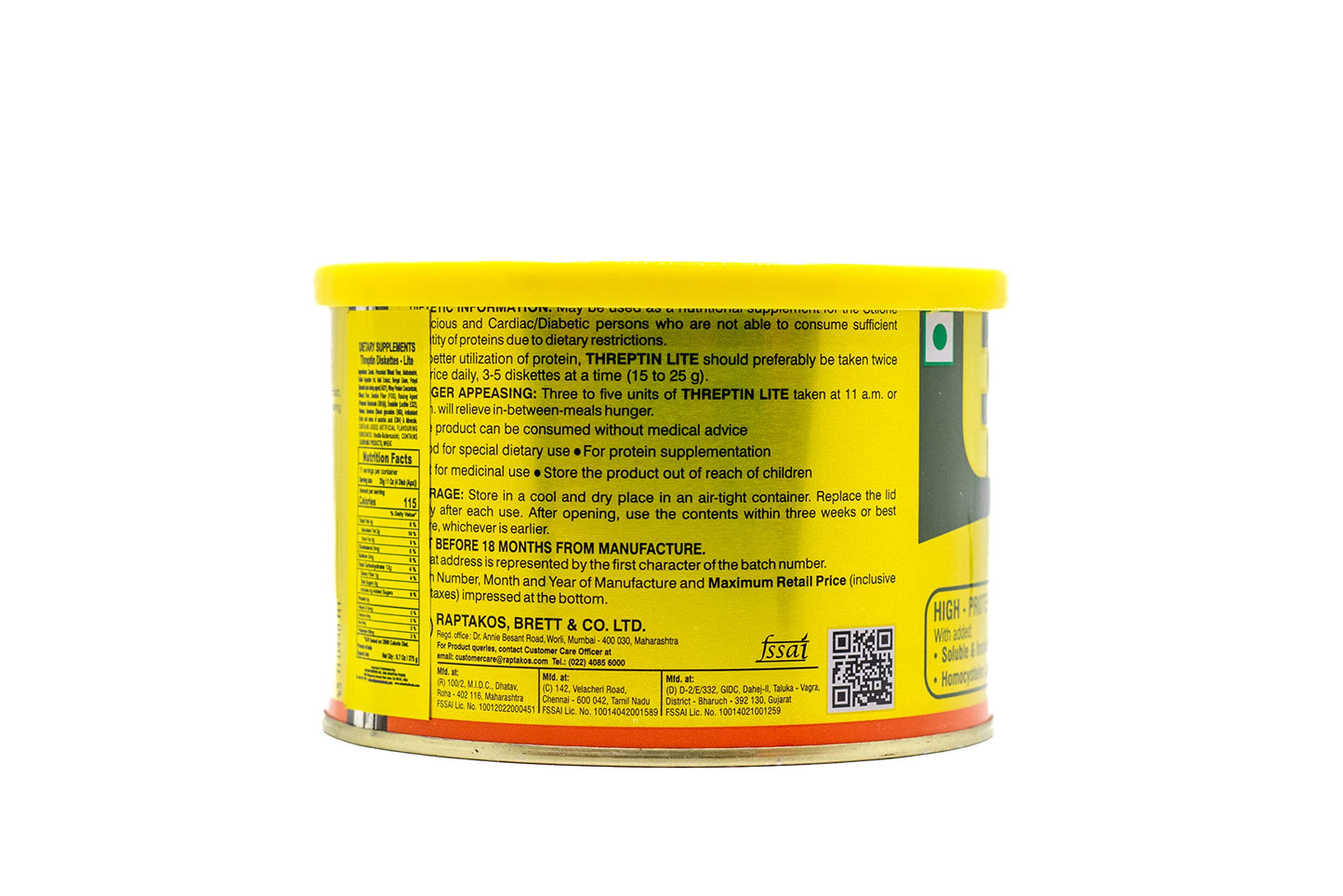 SHASTHA FOODS Threptin Diskettes - Lite (Pack of 2) Each 275g (B-PS)