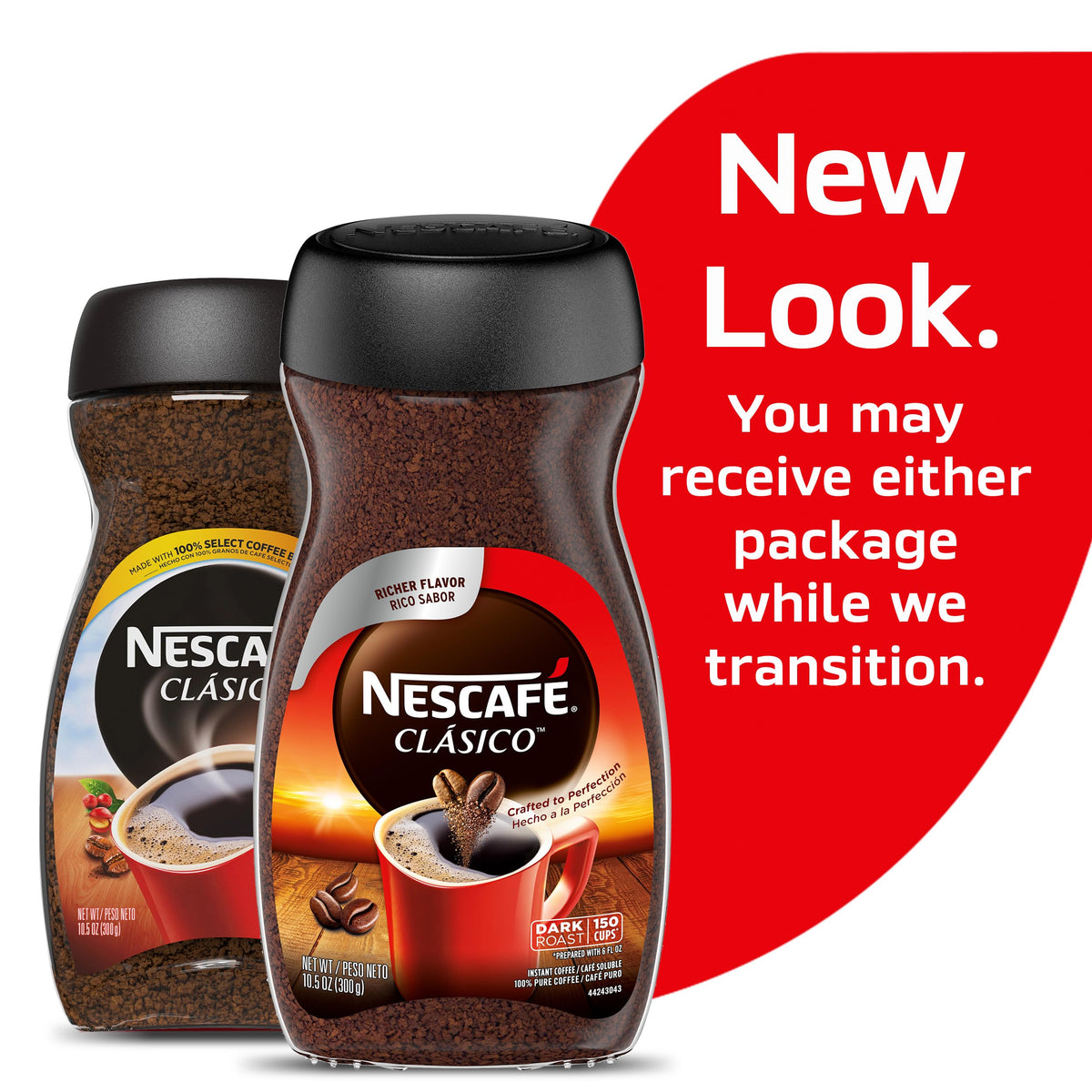 Nescaf Classico Dark Roast Instant Coffee 10.5 Oz - Indian Tea & Coffee