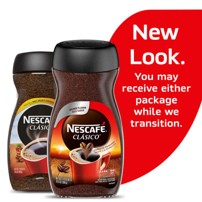 Nescaf Classico Dark Roast Instant Coffee 10.5 Oz - Indian Tea & Coffee