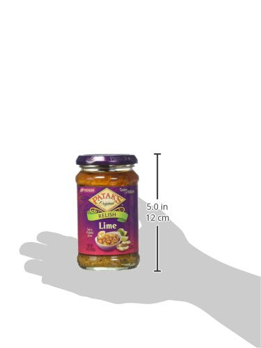 Patak's Hot Lime Pickle 10 oz - Indian Pickles