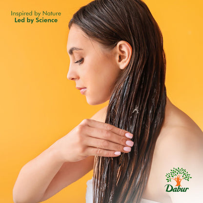 Dabur Maha Bhringaj Herbal Ayurveda Hair Oil - Natural Moisturizing and Hair Oil Elixir for Healthy Scalp, Nourishing Hair Oil for Soft, Manageable & Smooth Hair From Root to Tip - 200 ML (6.76 FL OZ)