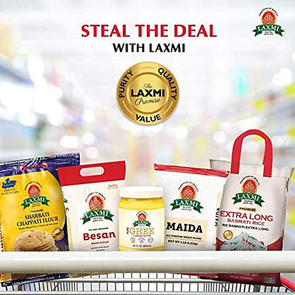 Laxmi Sharbati Chapati Flour 20 lbs - Whole Wheat Atta