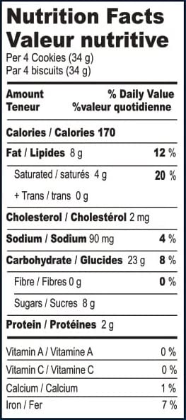 BRITANNIA Good Day Butter Cookies 2.6oz (75g) - Breakfast & Tea Time Snacks - Delicious Grocery Cookies - Halal and Suitable for Vegetarians (Pack of 6)