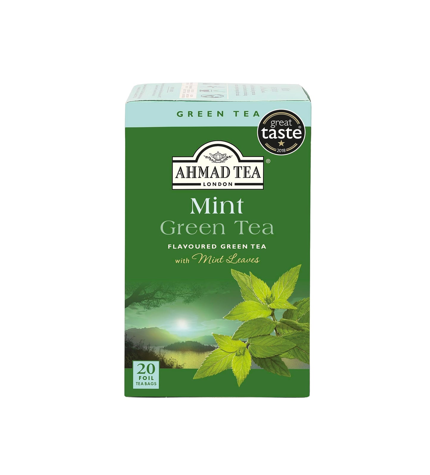 Ahmad Tea - Mint Mystique Flavoured Green Tea 20 Bags - 40g