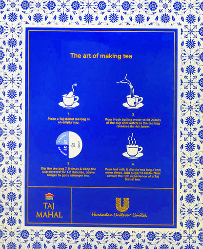 Taj Mahal 100 teabags - Indian Tea