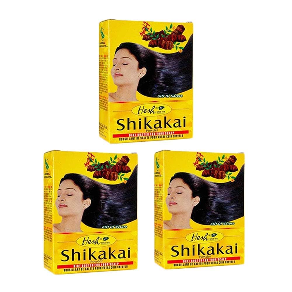 Shikakai Powder 3.5oz (100g) - Hesh Pharma (Pack of 3)