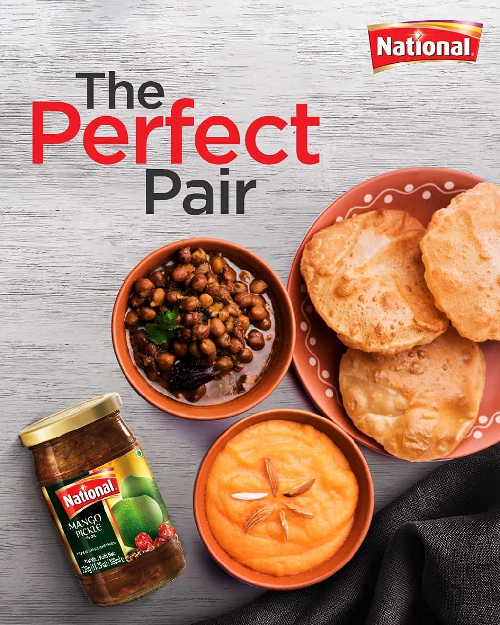 National Mango Pickle- 320 gms - Indian Pickles