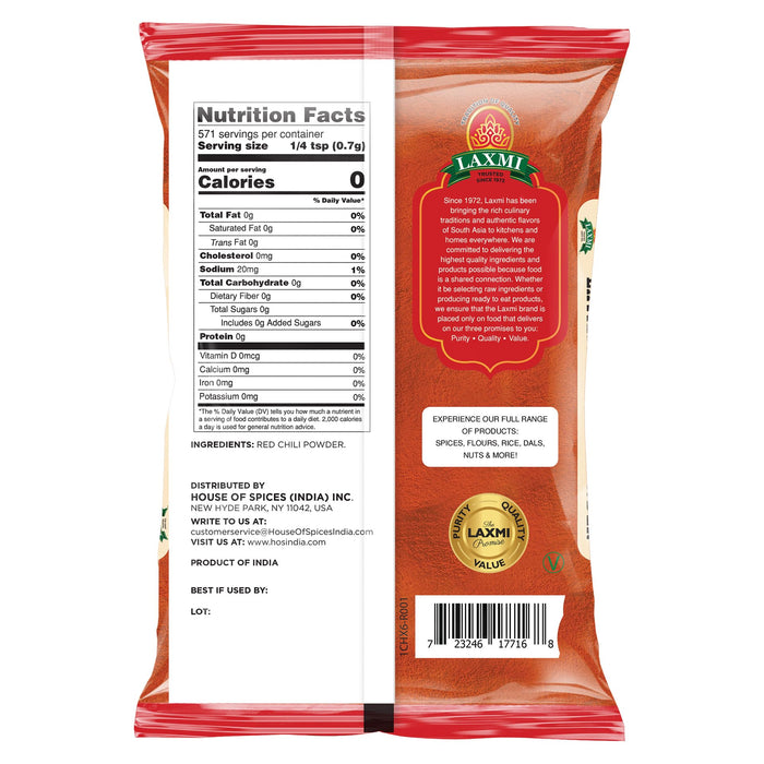 Laxmi Extra Hot Chilli Powder 400 gms