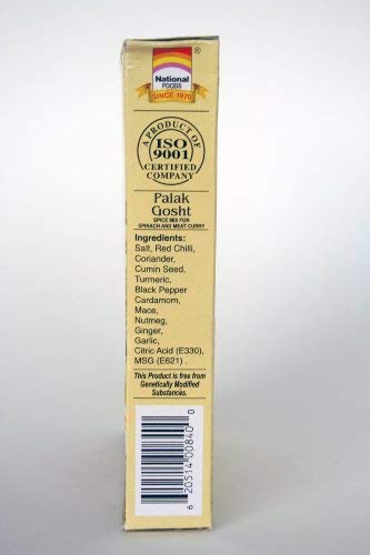 National Palak Gosht Masala 45 gms