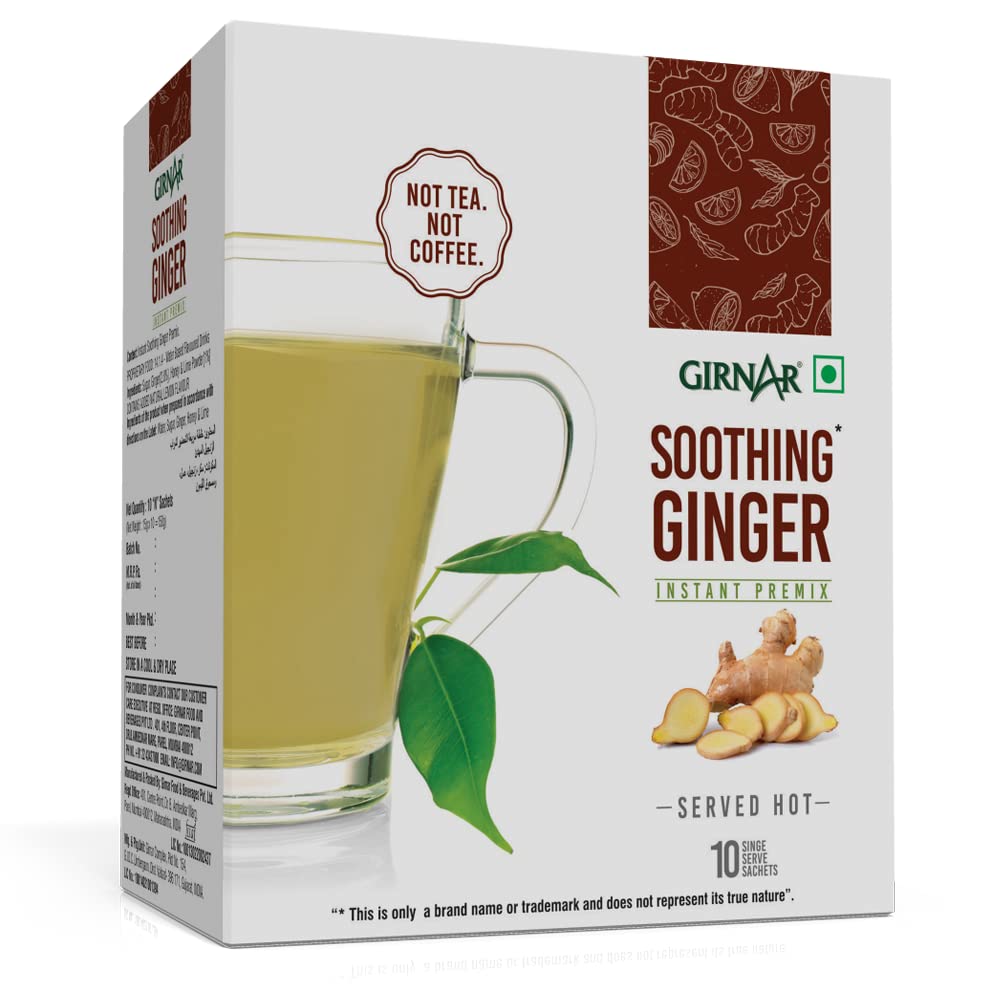 Girnar Instant Premix Soothing Ginger Natural Drink