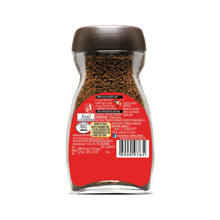 Nescafe Classic ( From India ) Instant Coffee 50 gms