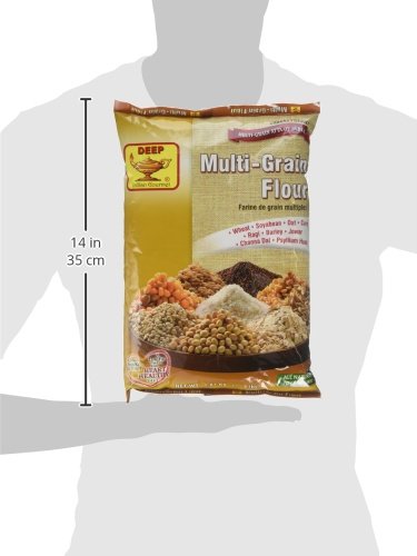 Deep Multi Grain Flour - All Natural / 4lb., Indian Groceries