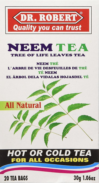 Dr Robert Neem Leaves Tea - 2-pack (40 Bags)
