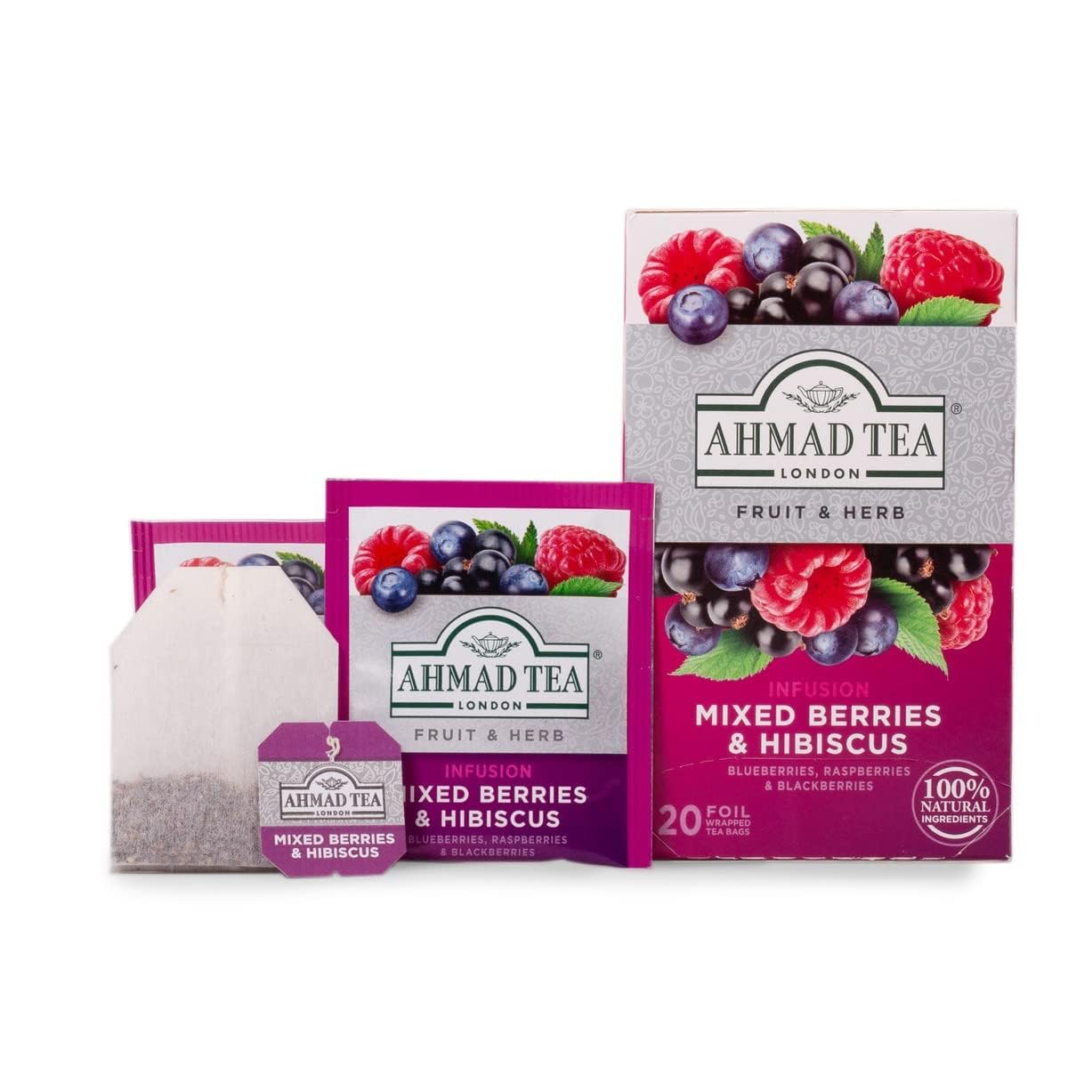 Ahmad Tea, Mixed Berries - 20 Tea Bags