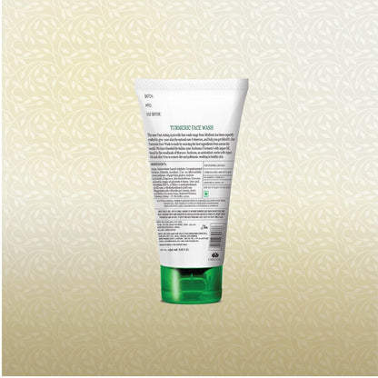 Medimix Ayurvedic Turmeric Face Wash with Turmeric and Argan Oil for Bright and Clear Skin (150 ml)