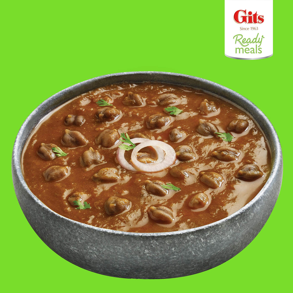 Gits Ready to Eat Punjabi Chhole, 1200g (Pack of 4 X 300g Each)