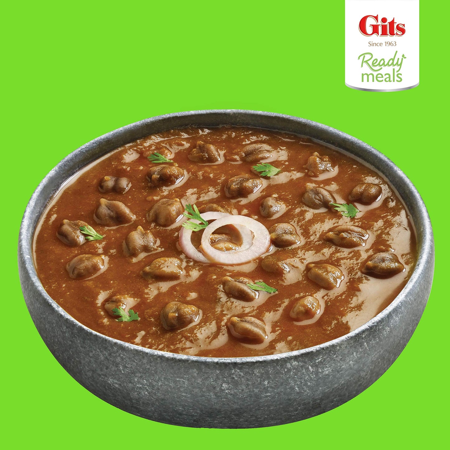 Gits Ready to Eat Punjabi Chhole, 1200g (Pack of 4 X 300g Each)
