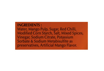National Mango Chilli Sauce 800 gms - Sauce & Ketchup