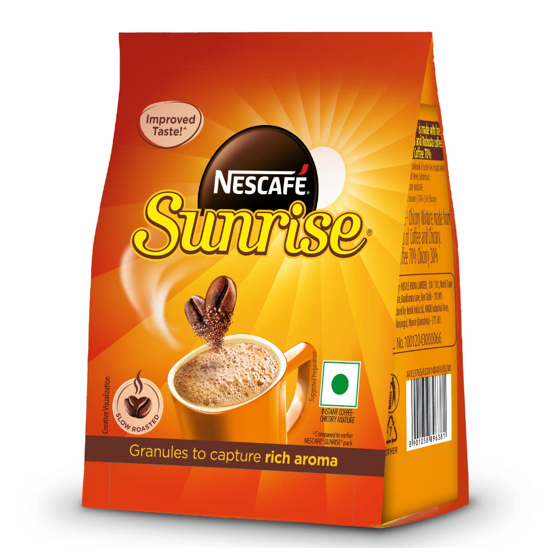 Nescafe Sunrise Coffee - 200 Gms - India - Indian Coffee