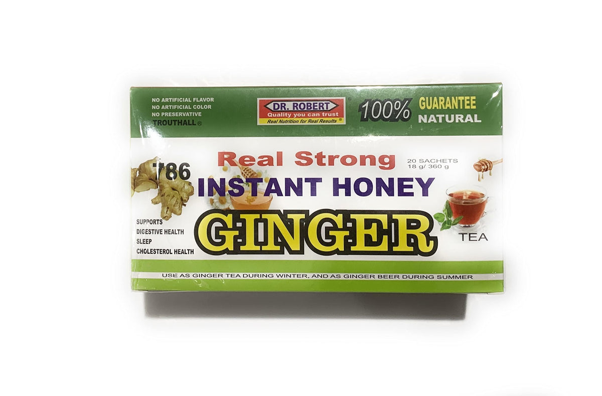 Dr. Robert Real Instant Honey Ginger 20bags