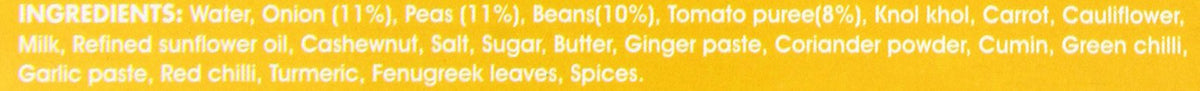 MTR Mixed Vegetable Curry, 10.58-Ounce Boxes, (Pack of 5)