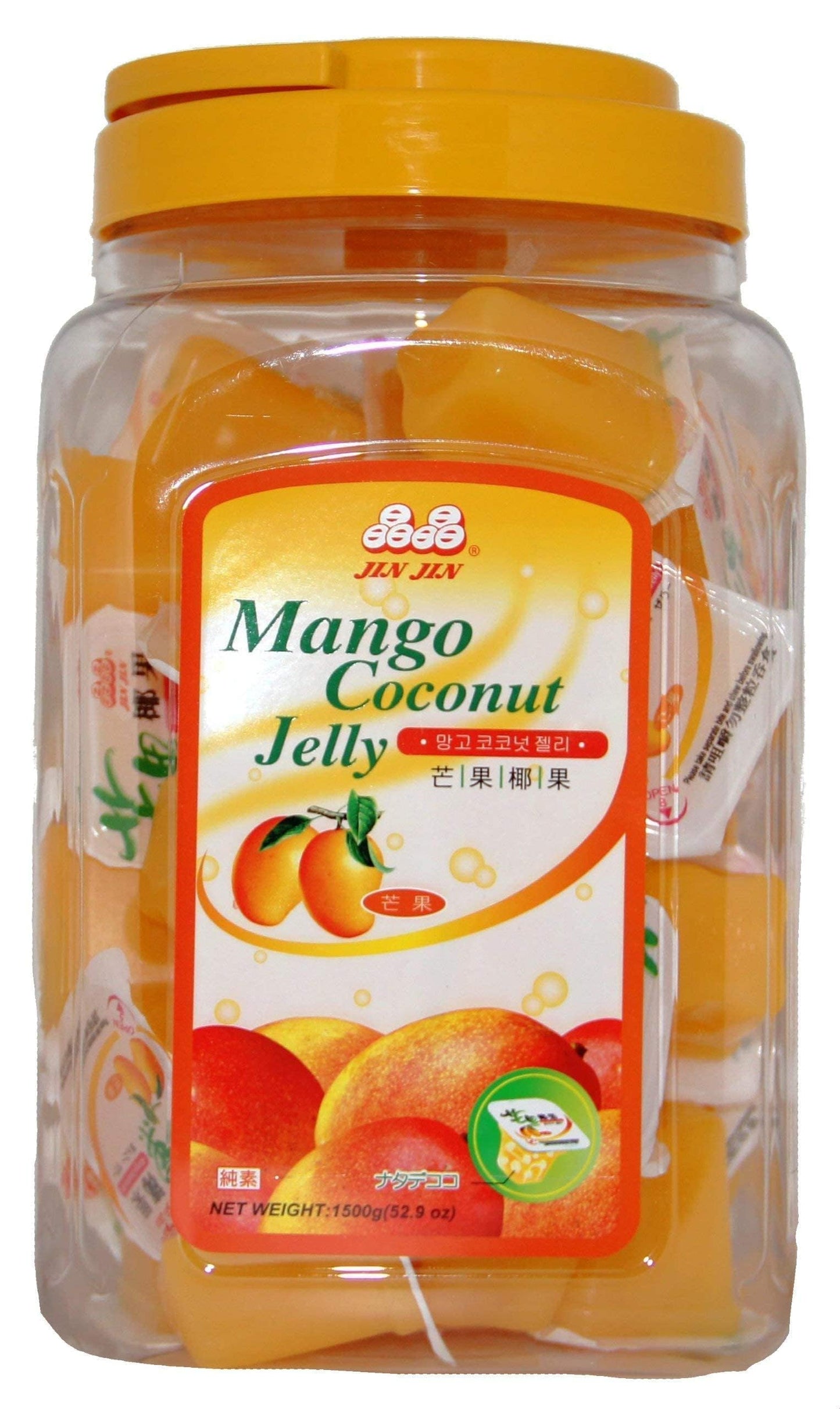 Jin Jin Mango Coconut Jelly 1.5 Kg