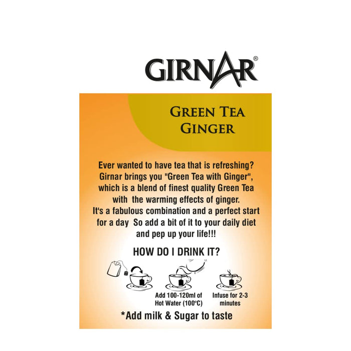 Girnar Green Tea Ginger (12G)