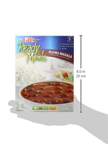 Gits Ready Meals, Rajma Masala, 10.5 Ounce