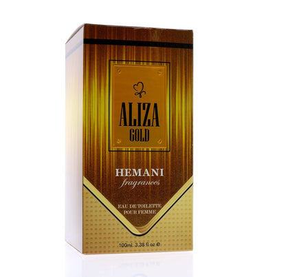 Hemani Fragrances Aliza Gold Perfume 3.4 FL OZ (100mL) - Eau de Parfum - A Luxurious Fragrance for Men