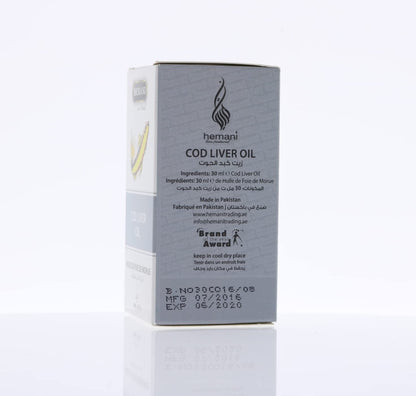 Natural Oil 30 ml (Cod Liver) - Ayurveda & Vitamins