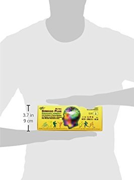 Prince Of Peace Ultra Ginkgo Plus, 30 Bottles, 0.34 fl. oz. Each Brain Boost Supplement Support for Active Lifestyles Ginkgo Biloba for Endurance