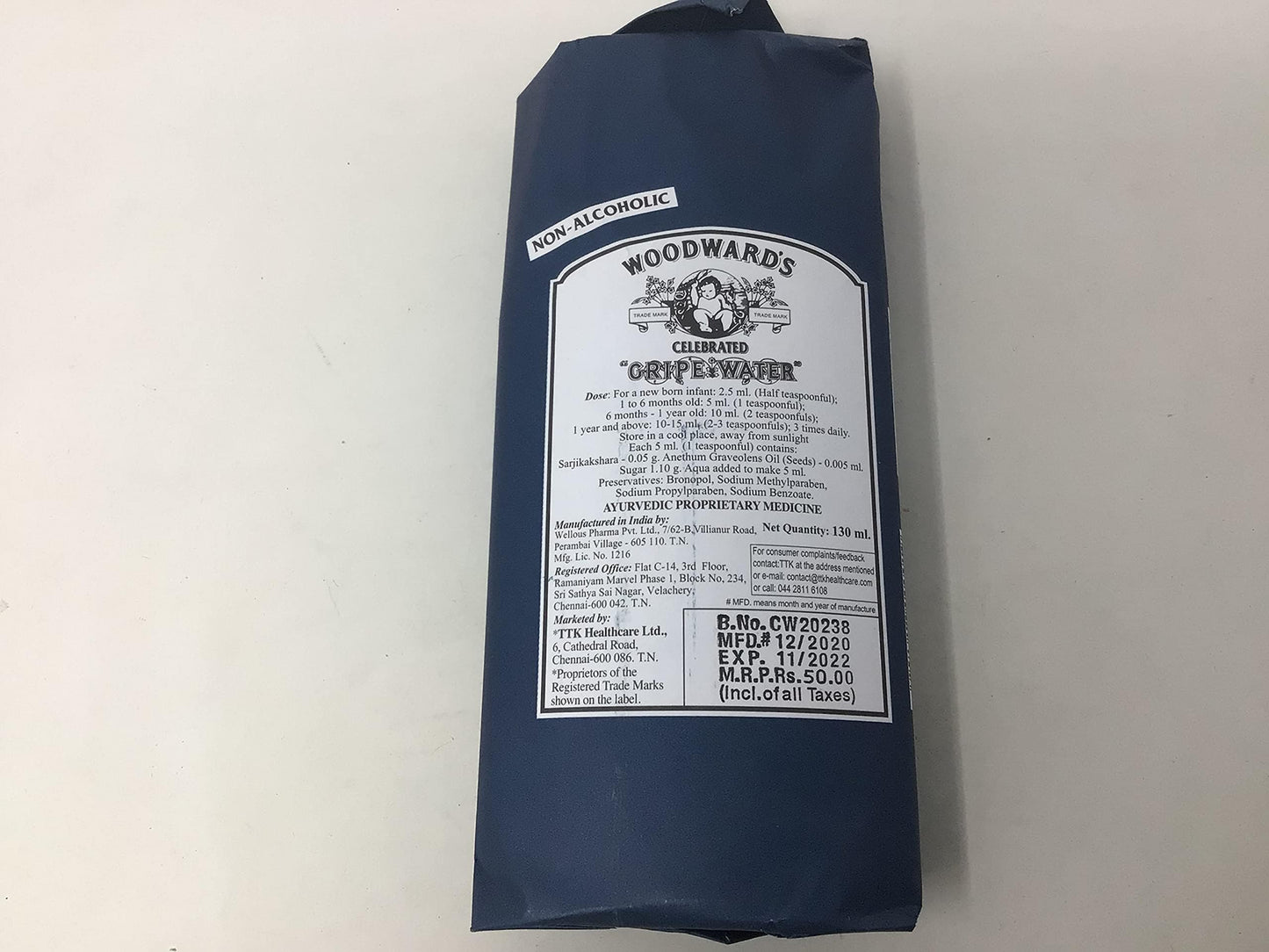 Woodward's Gripe Water 130ml