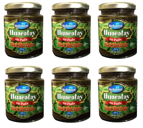 Belmont Huacatay Black Mint Paste (8 oz/227 g) 6 pack