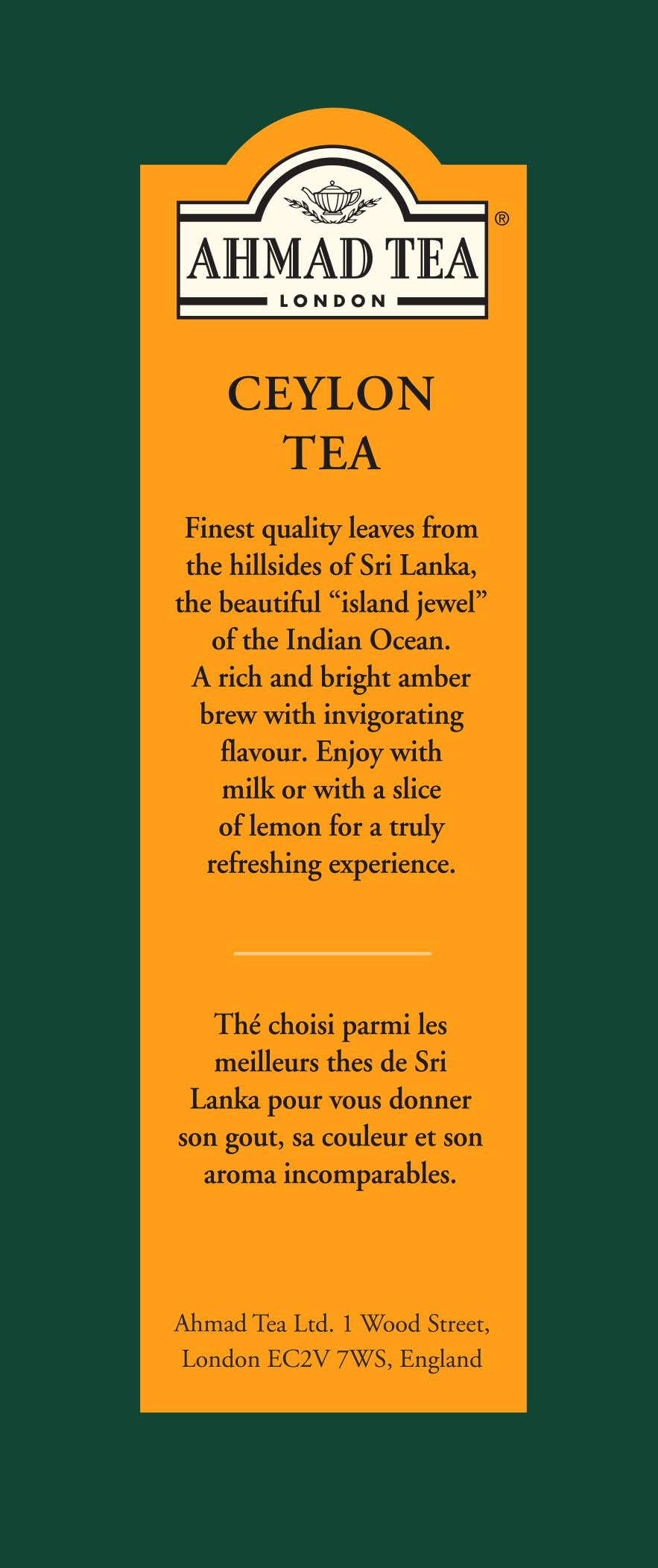 Ahmad Tea Ceylon Tea 16 oz