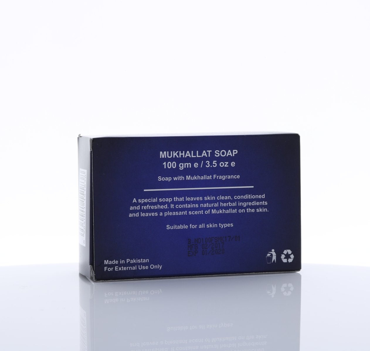 Hemani Fleur's 100% Natural Mukhallat Soap 100g