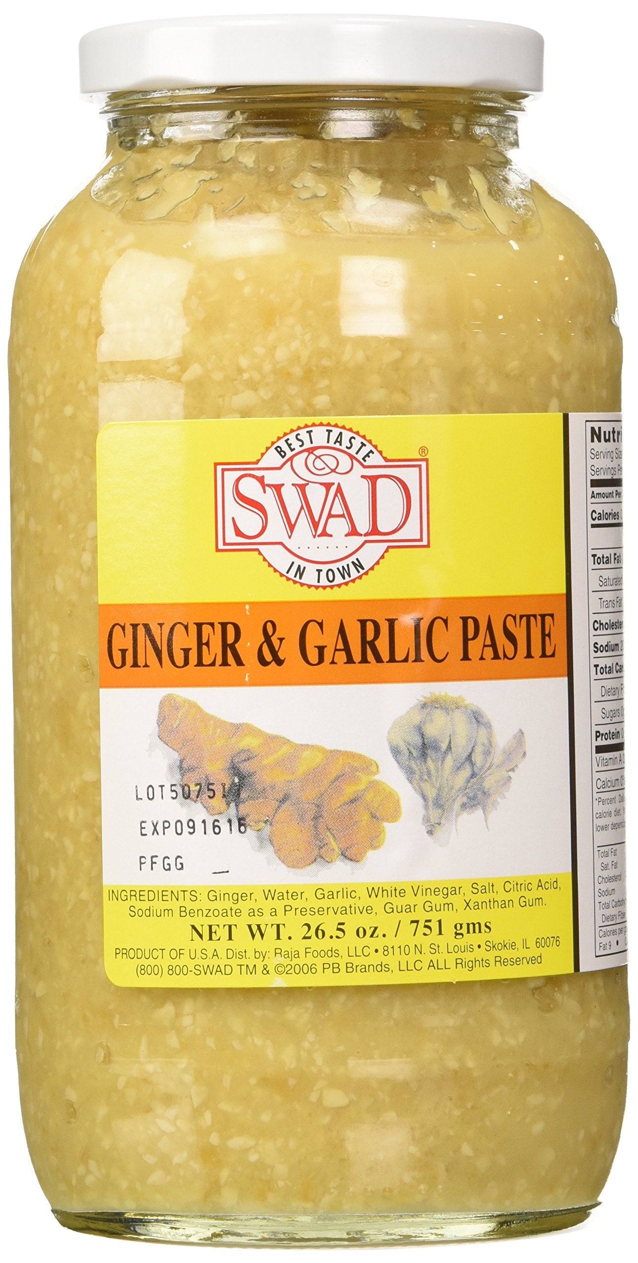 Swad Garlic Paste 751 gms - Pickles & Paste