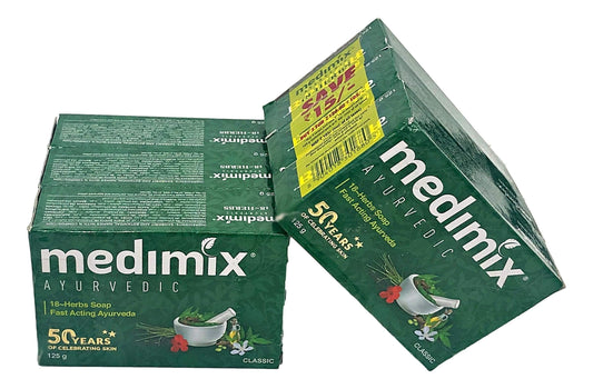 Medimix Real Ayurvedic Soap 125G -Pack Of 6