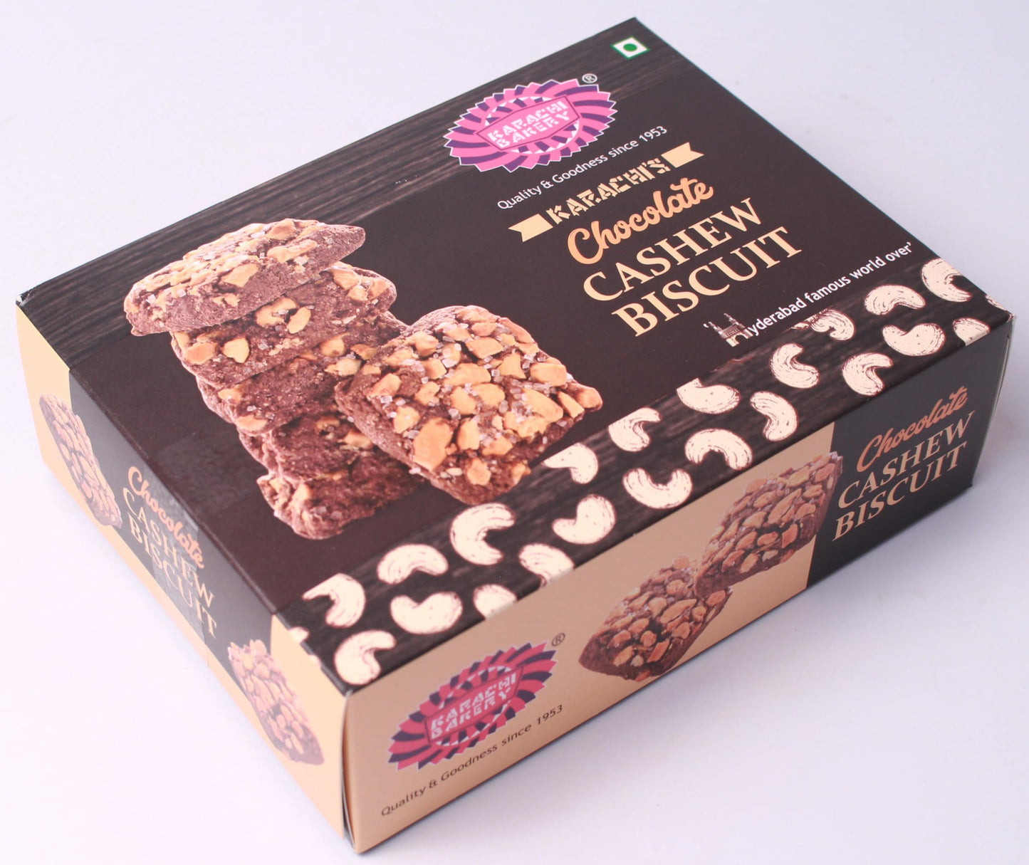 Karachi's Chocolate Cashew biscuits 400 gms