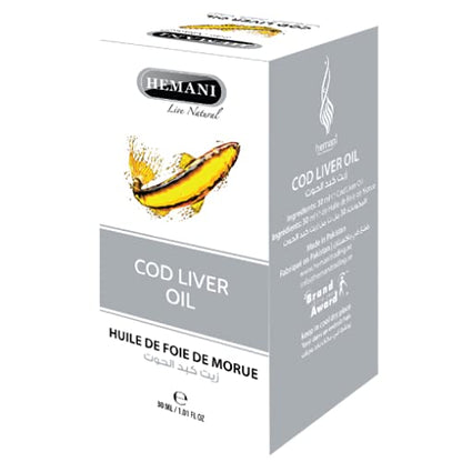 Hemani Natural Oil 30 ml (Cod Liver)